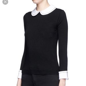 Peter Pan collar, porla sweater